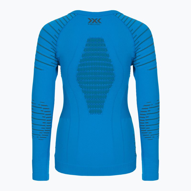 Longsleeve termoaktywny dziecięcy X-Bionic Invent 4.0 LS teal blue/anthracite 2