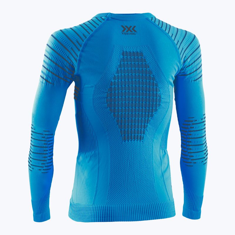 Bluza termoaktywna dziecięca X-Bionic Invent 4.0 LS teal blue/anthracite 7