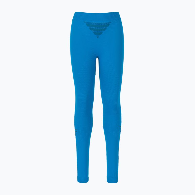 Spodnie termoaktywne dziecięce X-Bionic Invent 4.0 teal blue/anthracite 2