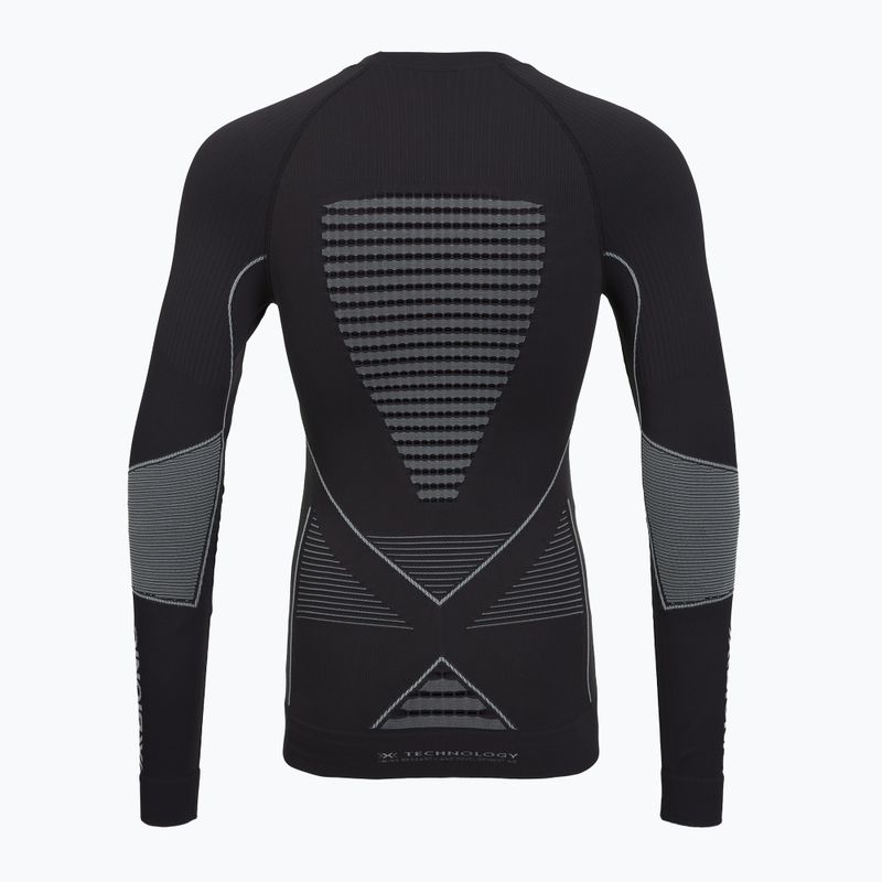Bluza termoaktywna męska X-Bionic Energy Accumulator Origins charcoal/pearl grey 2