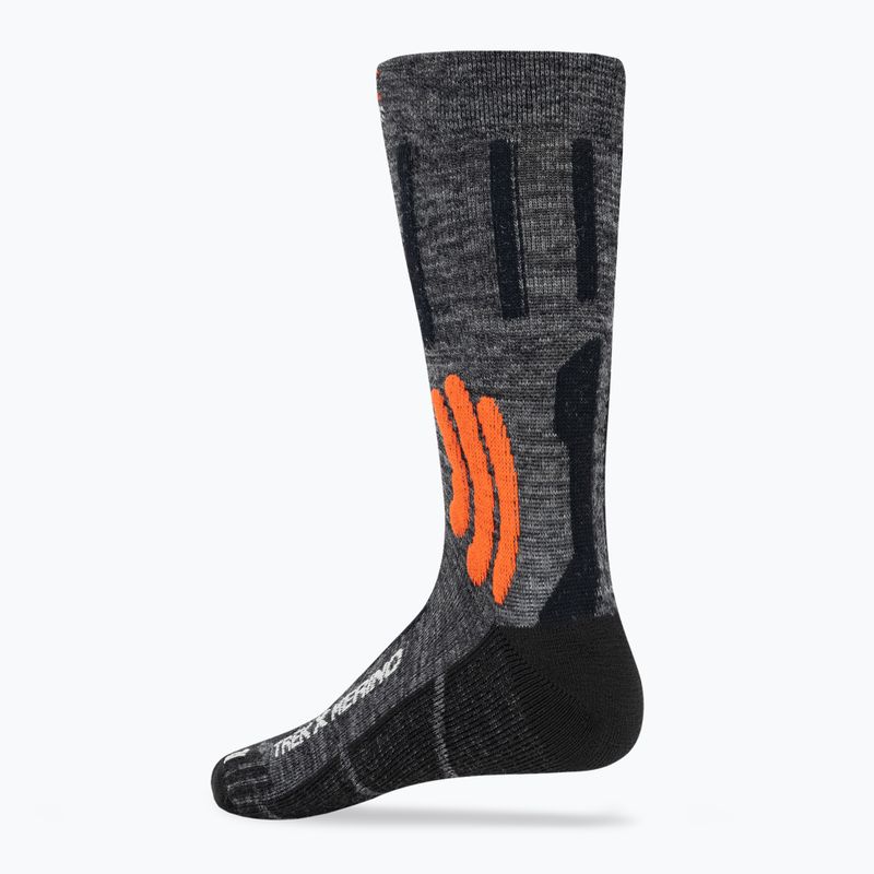 Skarpety X-Socks Trek X Merino grey duo melange/x-orange/black 2