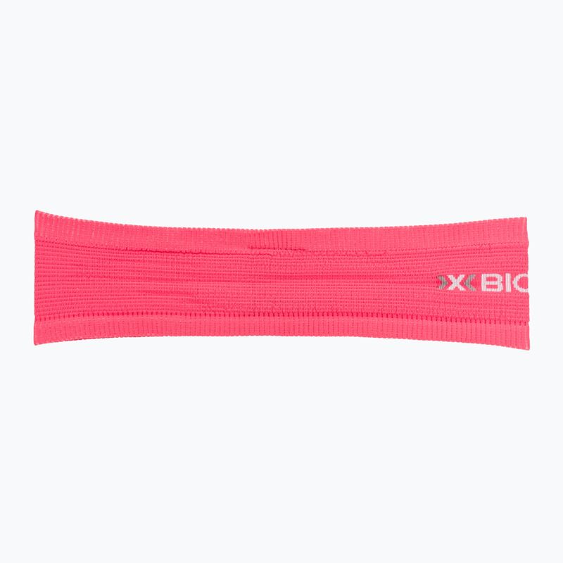 Opaska termoaktywna X-Bionic Headband 4.0 flamingo pink/arctic white 4