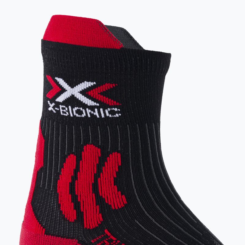 Skarpety triathlonowe męskie X-Bionic Triathlon 4.0 red/black 3
