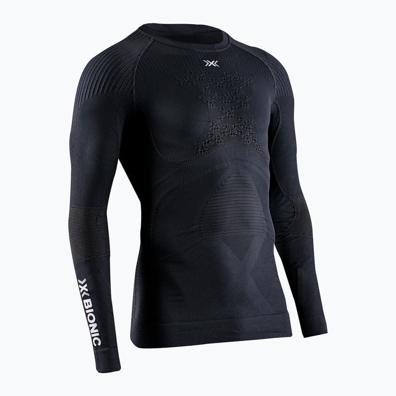 Bluza termoaktywna męska X-Bionic Energy Accumulator 4.0 LS opal black/arctic white 5