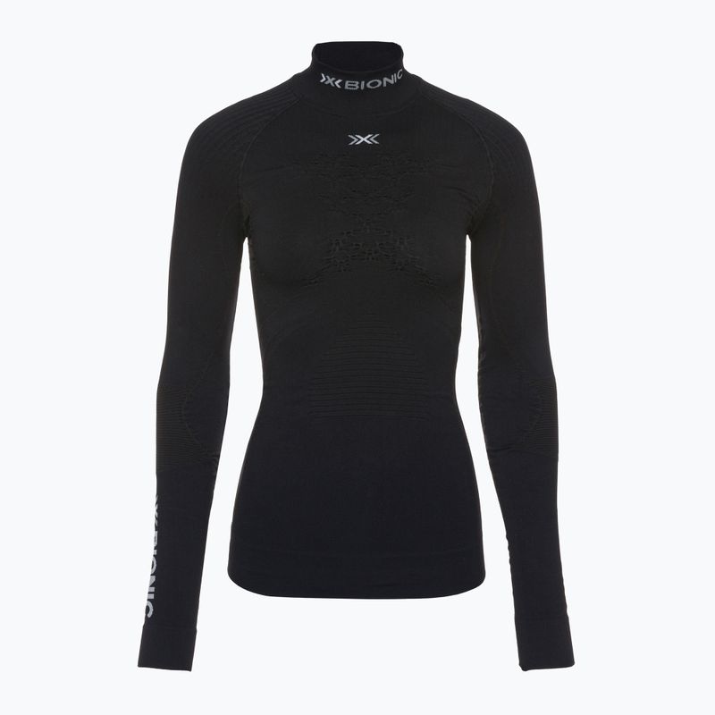 Longsleeve termoaktywny damski X-Bionic Energy Accumulator 4.0 Turtle Neck opal black/arctic white 3