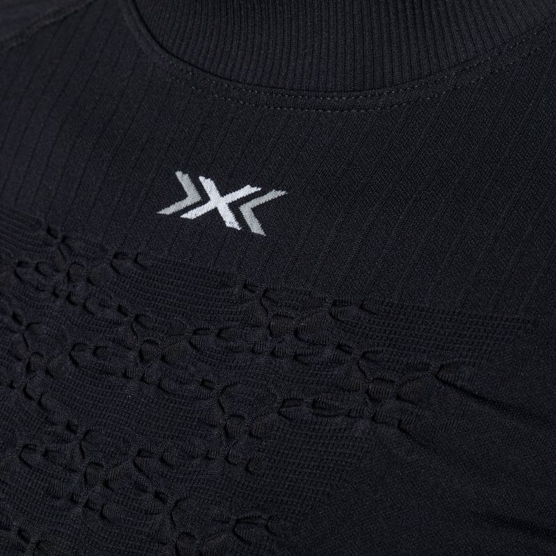 Longsleeve termoaktywny damski X-Bionic Energy Accumulator 4.0 Turtle Neck opal black/arctic white 4