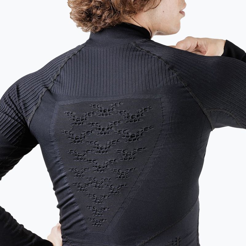 Bluza termoaktywna męska X-Bionic Energy Accumulator 4.0 Turtle Neck opal black/arctic white 2