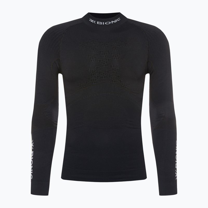 Bluza termoaktywna męska X-Bionic Energy Accumulator 4.0 Turtle Neck opal black/arctic white 3