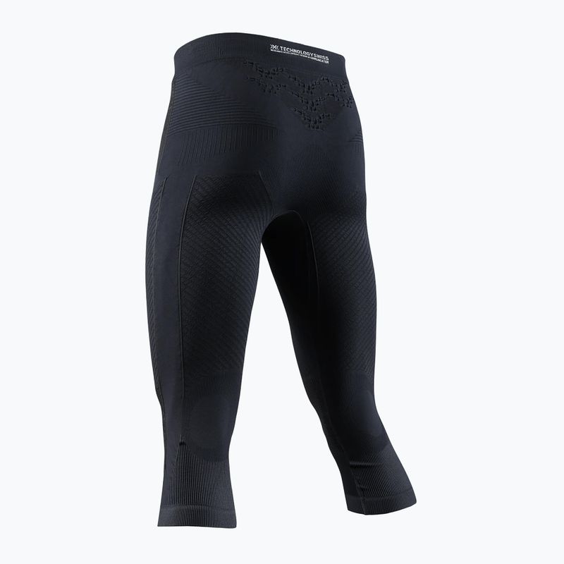 Legginsy termoaktywne męskie X-Bionic Energy Accumulator 4.0 Pants 3/4 opal black / arctic white 2