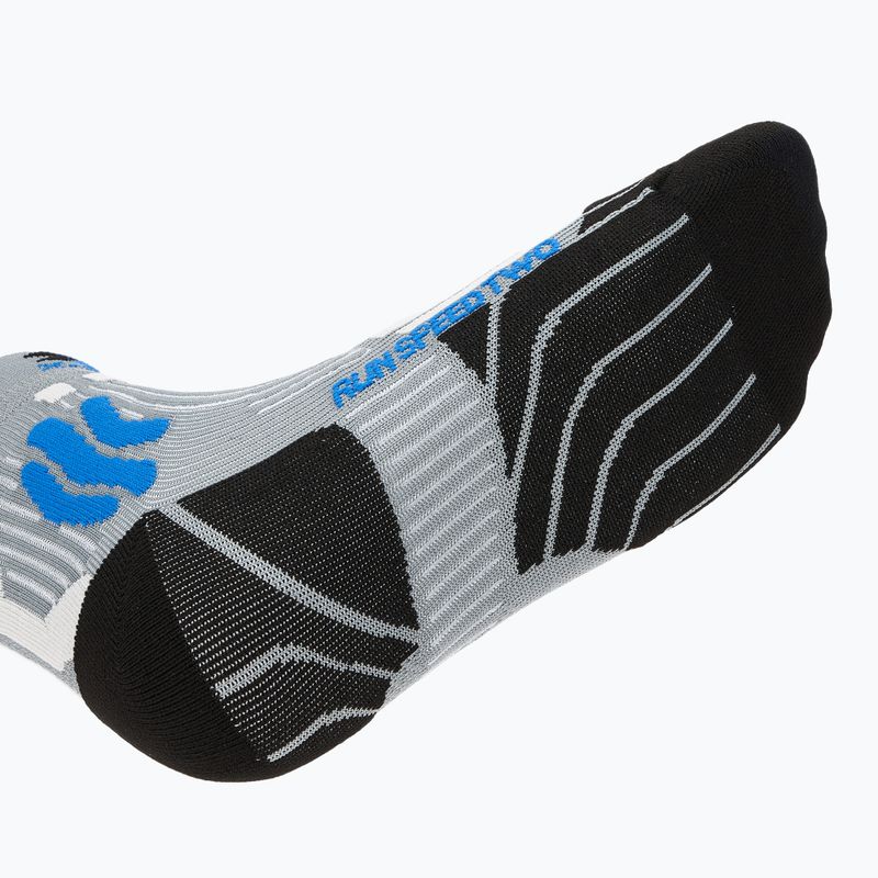 Skarpety męskie X-Socks Run Speed Two 4.0 pearl grey/invent blue 4