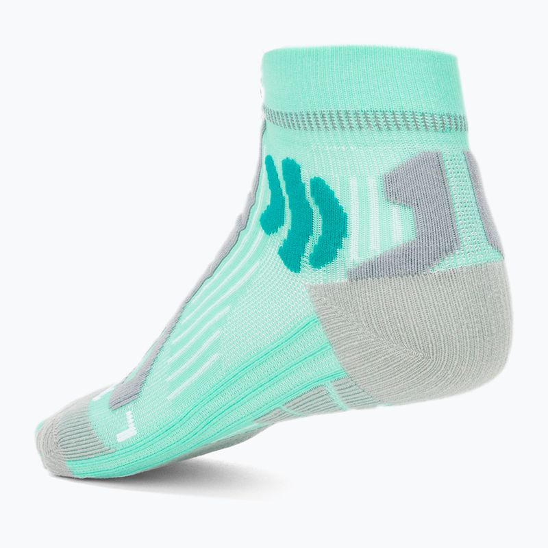 Skarpety damskie X-Socks Trail Run Energy 4.0 audrey green/pearl grey 2