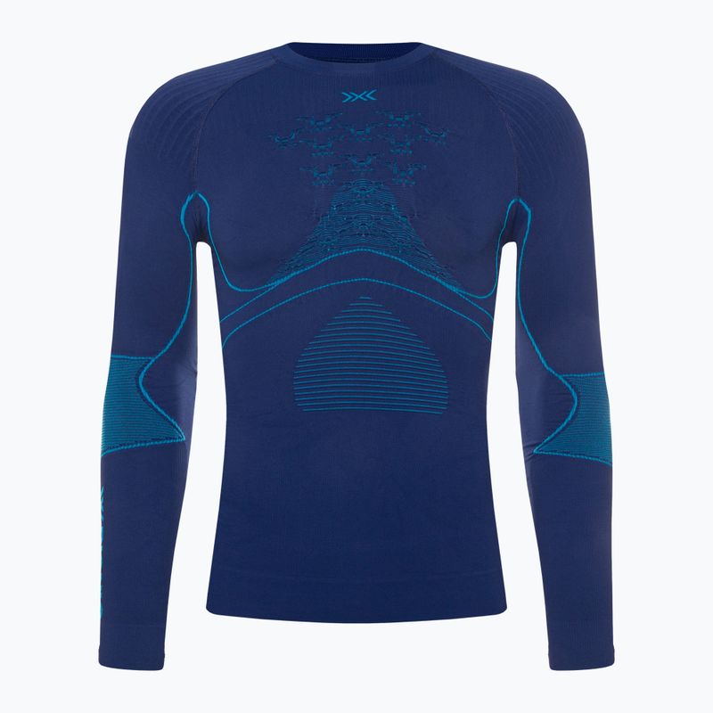 Longsleeve termoaktywny męski X-Bionic Energy Accumulator 4.0 LS navy/blue