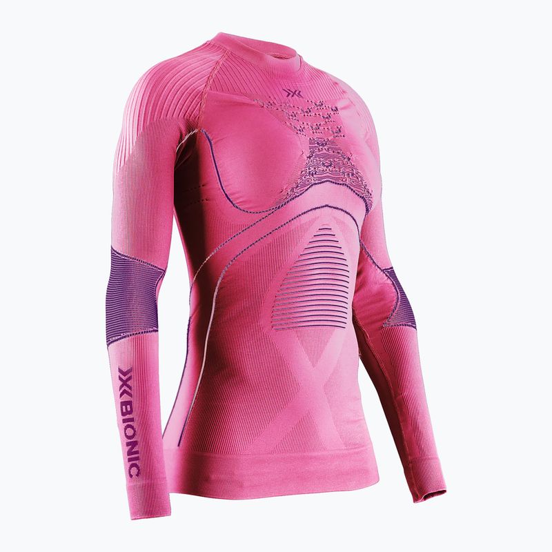 Bluza termoaktywna damska X-Bionic Energy Accumulator 4.0 LS magnolia purple/fuchsia 5