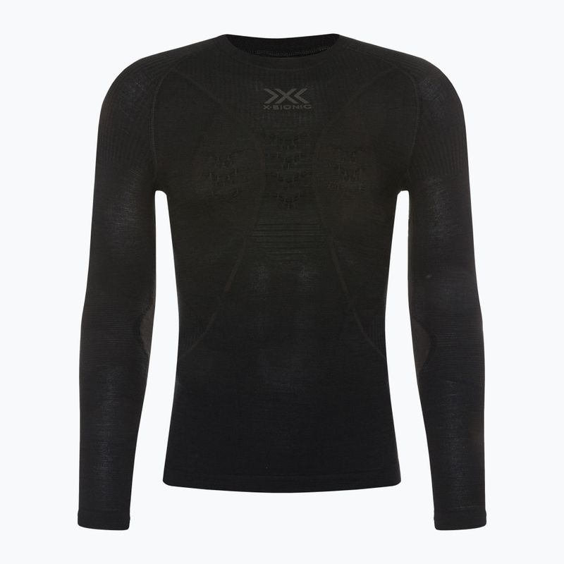 Longsleeve termoaktywny męski X-Bionic Merino black/black 2