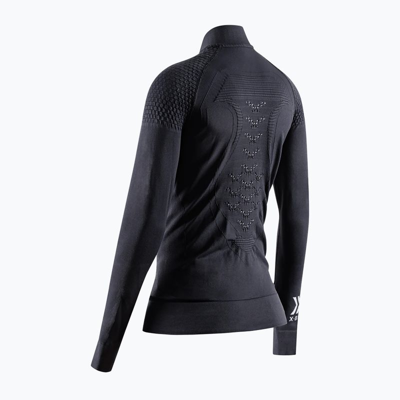 Bluza termoaktywna damska X-Bionic Energizer 4.0 Transmission Layer Full Zip opal black/arctic white 3