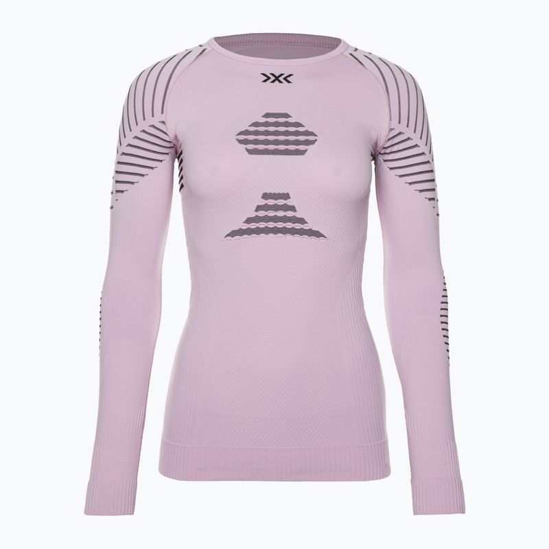 Bluza termoaktywna damska X-Bionic Invent 4.0 LS winsome orchid/opal black 2