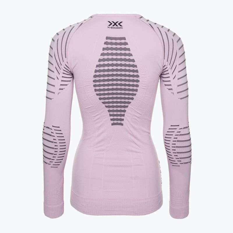Bluza termoaktywna damska X-Bionic Invent 4.0 LS winsome orchid/opal black 3