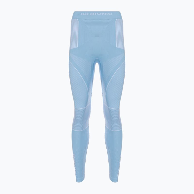 Legginsy termoaktywne damskie X-Bionic Energy Accumulator 4.0 ice blue/arctic white 3