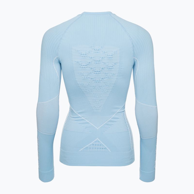 Longsleeve termoaktywny damski X-Bionic Energy Accumulator 4.0 LS ice blue/arctic white 2