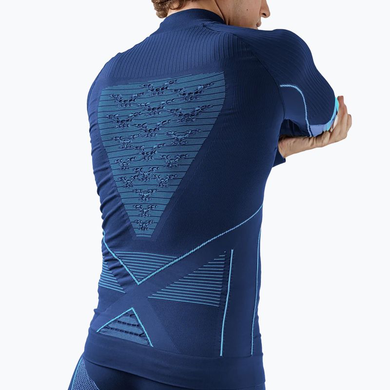 Bluza termoaktywna męska X-Bionic Energy Accumulator 4.0 Turtle Neck navy/blue 3