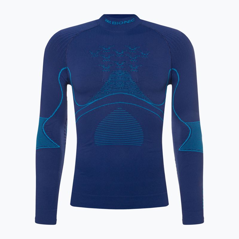Longsleeve termoaktywny męski X-Bionic Energy Accumulator 4.0 Turtle Neck navy/blue 4