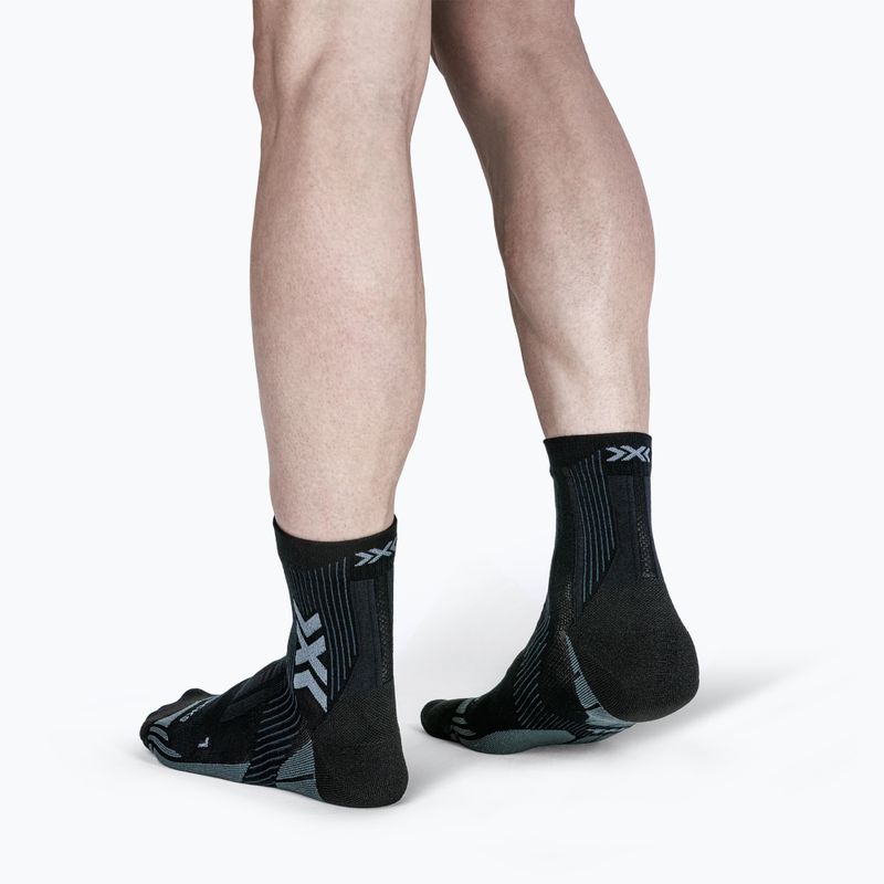 Skarpety X-Socks Hike Pefrorm Natural Ankle anthracite/turquoise 4
