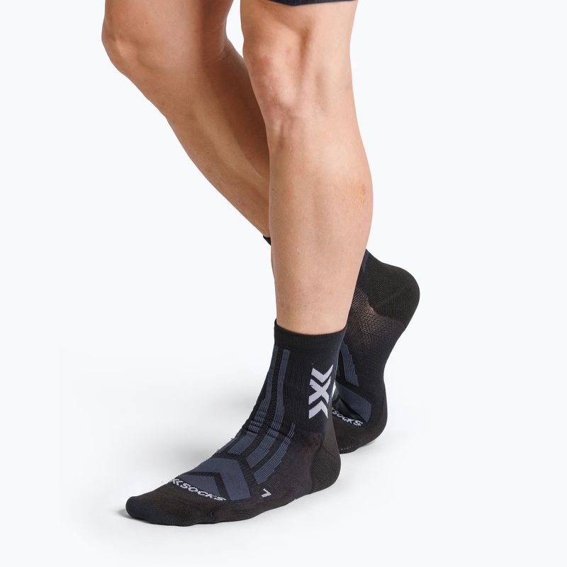 Skarpety X-Socks Hike Discover Ankle black/charcoal 2