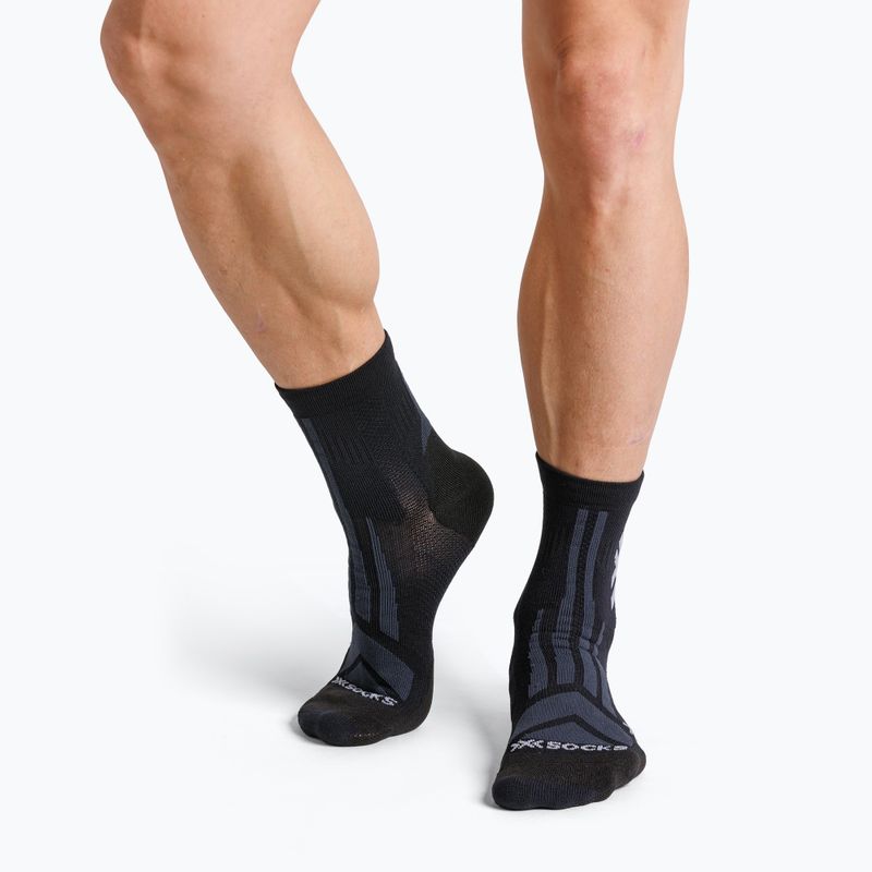Skarpety X-Socks Hike Discover Ankle black/charcoal 3