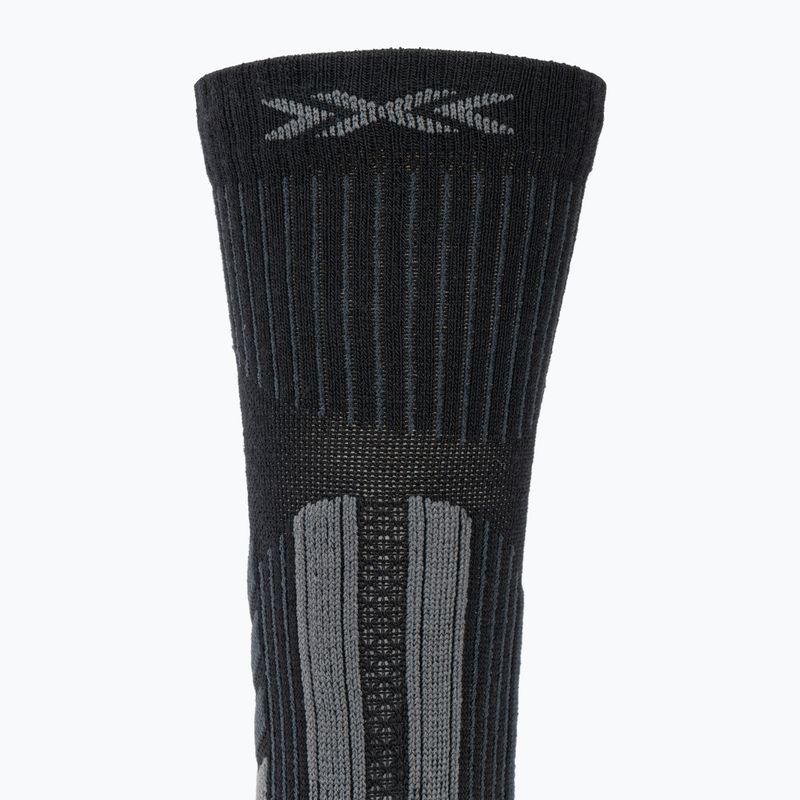 Skarpety męskie X-Socks Trekking Perform Merino Crew black/charcoal 4