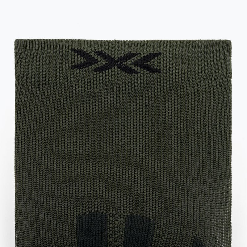 Skarpety X-Socks Hike Discover Crew green/black 3