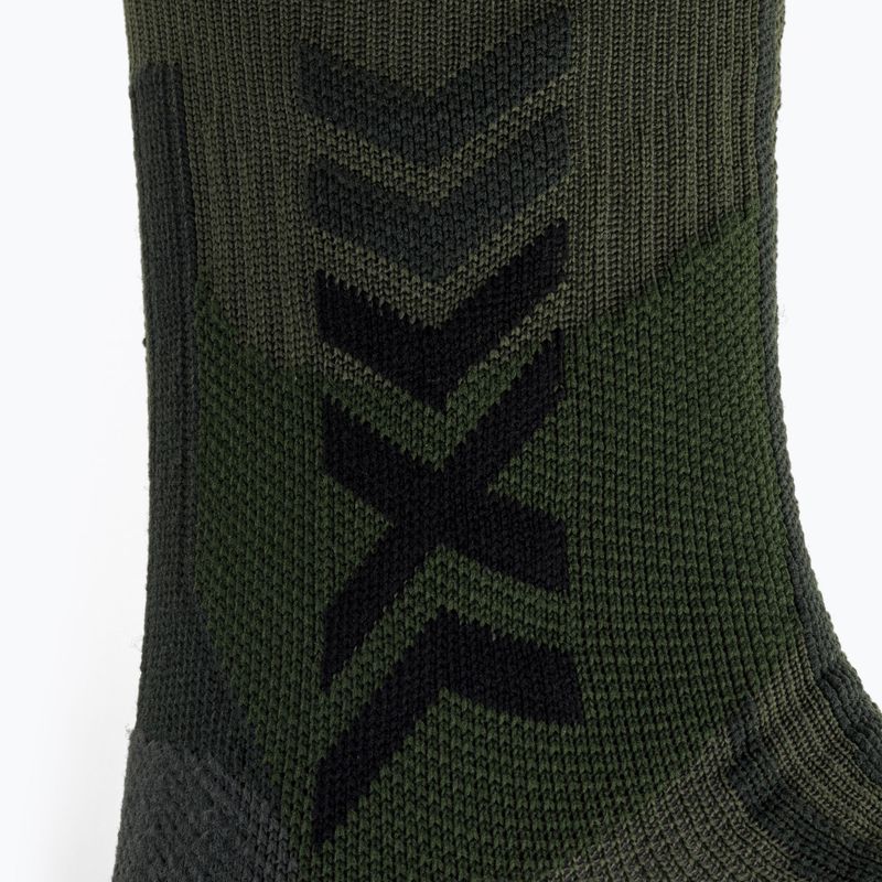Skarpety X-Socks Hike Discover Crew green/black 4