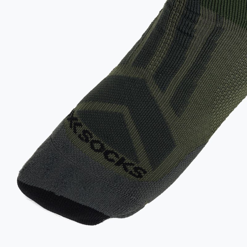 Skarpety X-Socks Hike Discover Crew green/black 5
