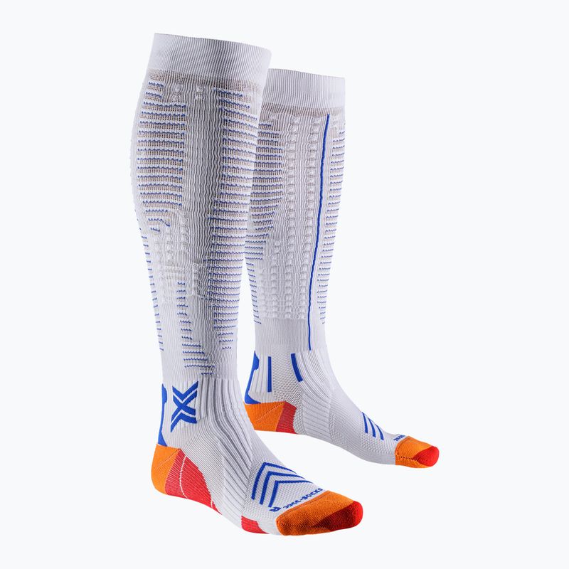 Skarpety męskie X-Socks Run Expert Effektor OTC white/orange/twyce blue