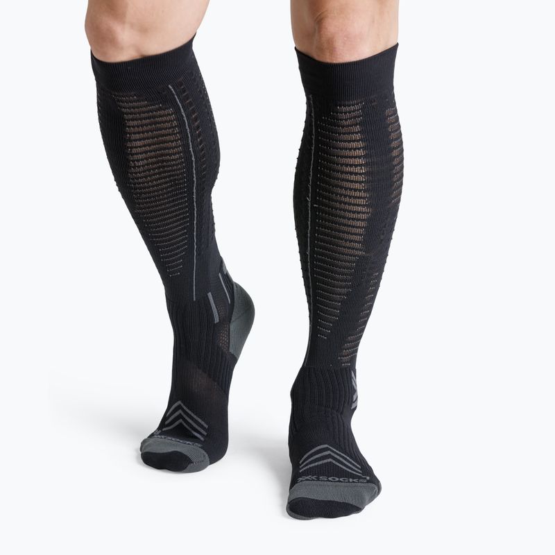 Skarpety X-Socks Run Expert Effektor OTC black/charcoal 2