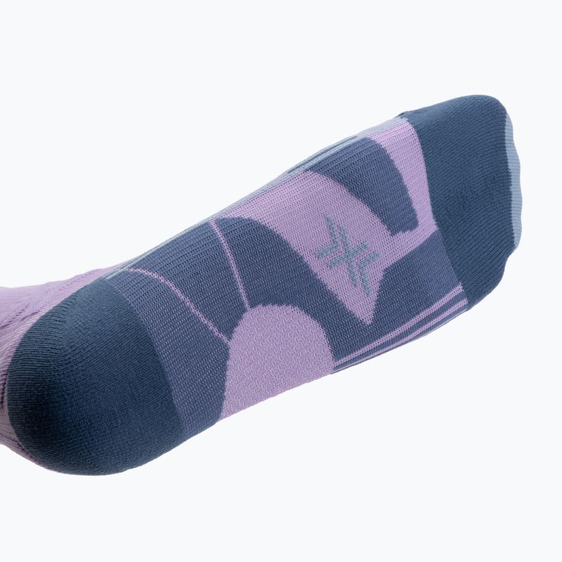 Skarpety damskie X-Socks Trailrun Discover Crew orchid/sunset blue 4