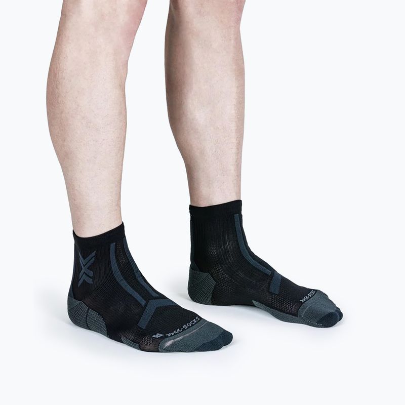 Skarpety X-Socks Trailrun Discover Ankle black/charcoal 2