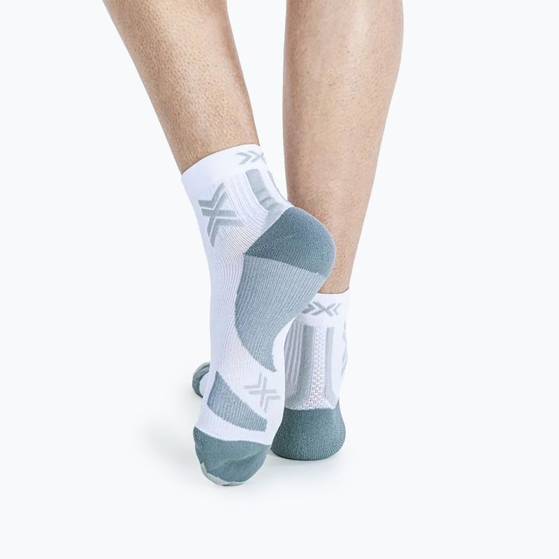 Skarpety X-Socks Run Discover Ankle arctic white/pearl grey 4