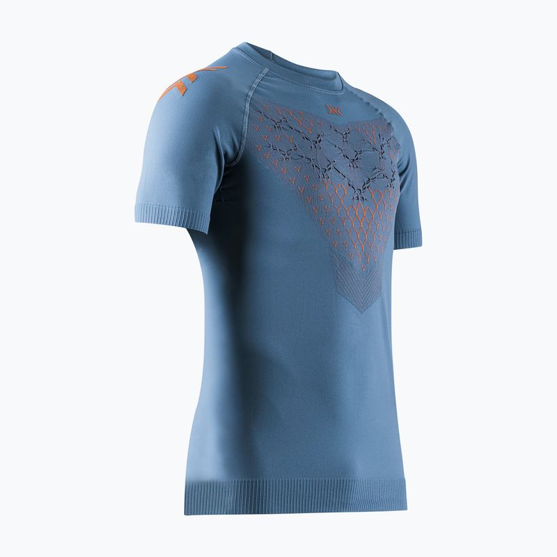 Koszulka do biegania męska X-Bionic Twyce Run blue/white
