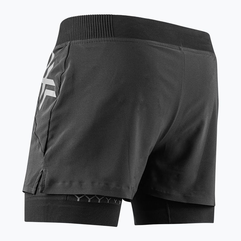 Spodenki do biegania męskie X-Bionic Twyce Race 2in1 black/charcoal 3