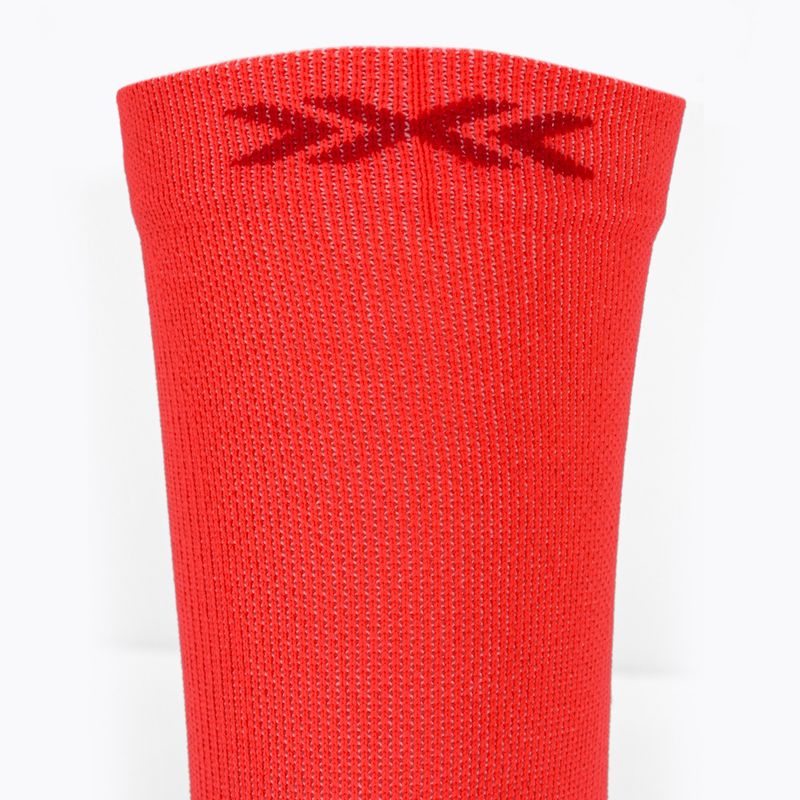 Skarpety męskie X-Socks Trailrun Perform Crew fluo red/namib red 3