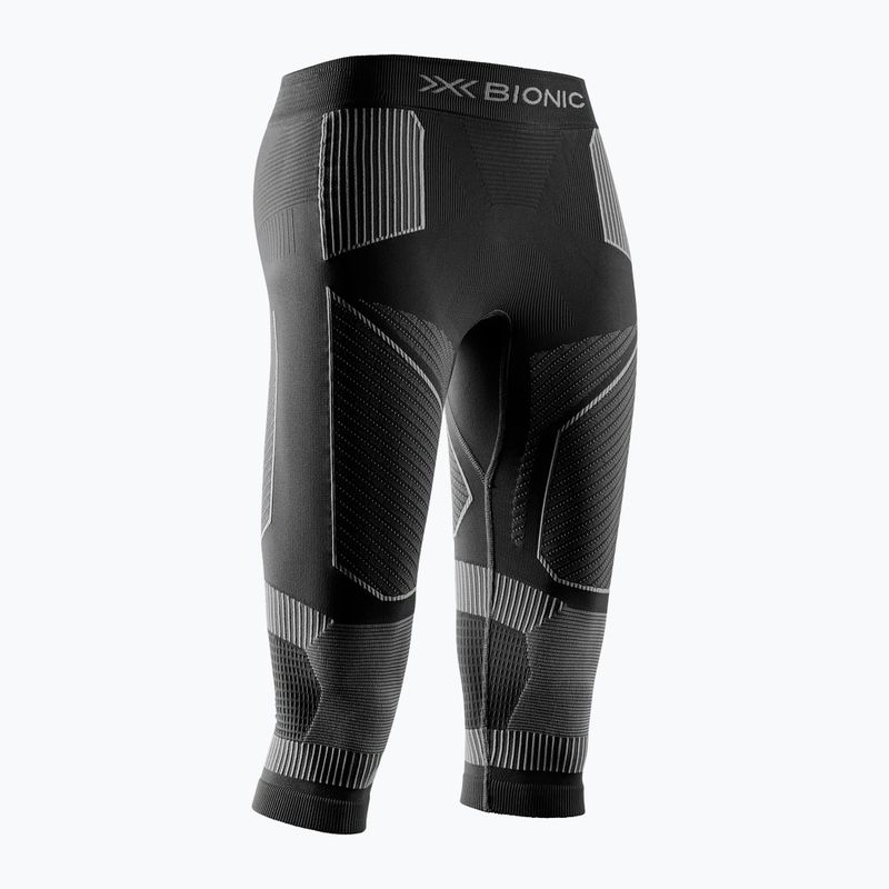 Spodnie termoaktywne damskie X-Bionic Energy Accumulator Light Pants 3/4 black/light grey