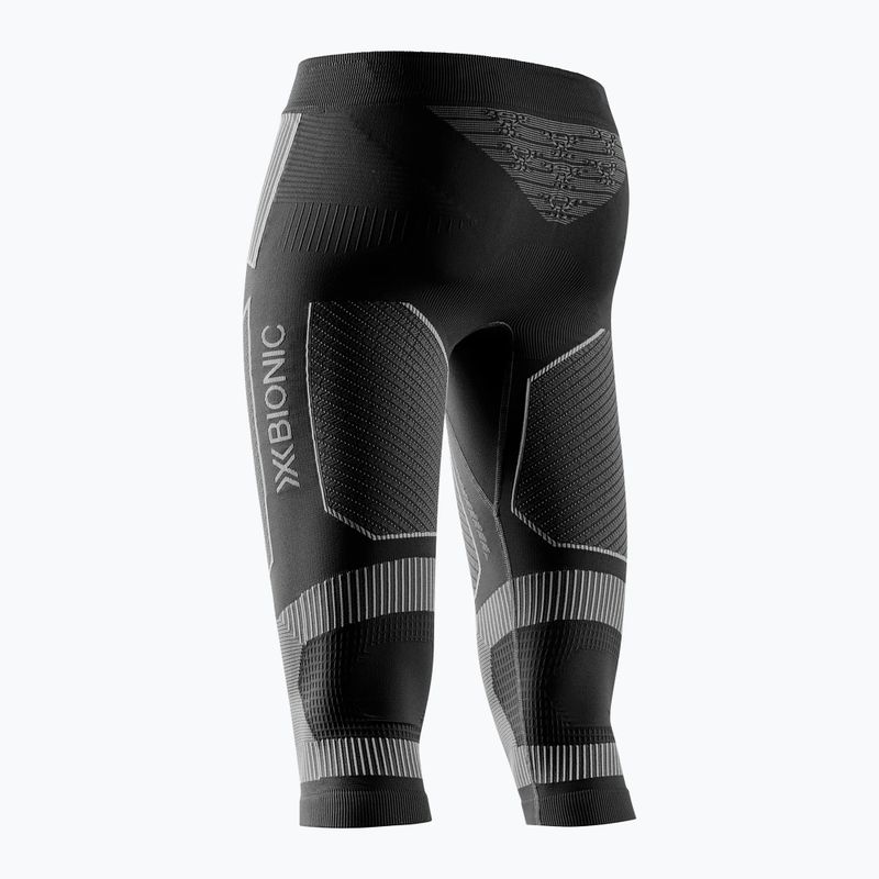 Spodnie termoaktywne damskie X-Bionic Energy Accumulator Light Pants 3/4 black/light grey 2