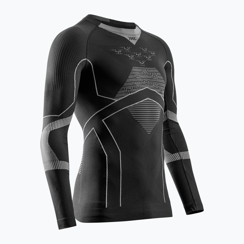 Bluza termoaktywna męska X-Bionic Energy Accumulator Light Shirt black/light grey