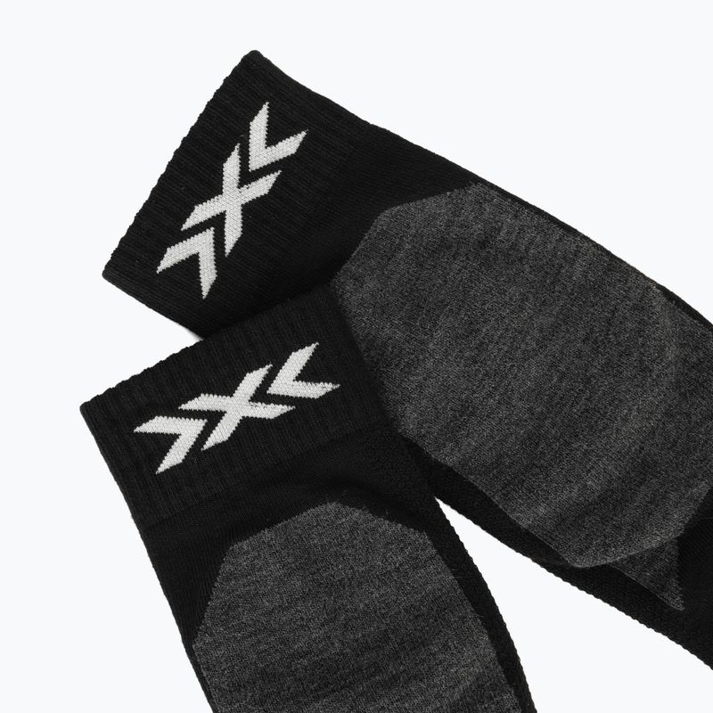 Skarpety narciarskie X-Socks Ski Discover Otc x black/light grey 3