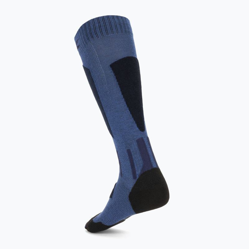 Skarpety narciarskie X-Socks Ski Discover Otc blue blossom/marine 2