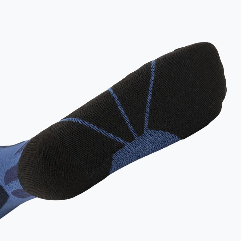 Skarpety narciarskie X-Socks Ski Discover Otc blue blossom/marine 4