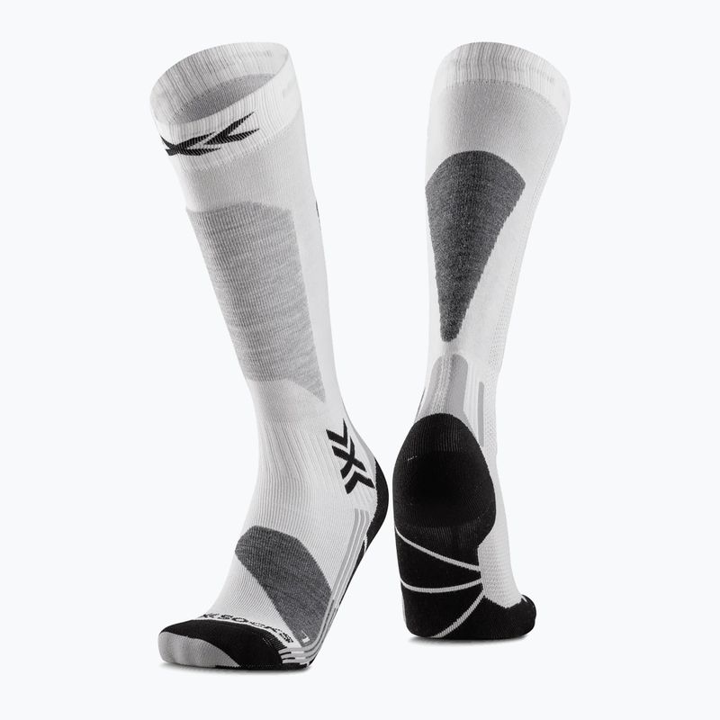 Skarpety narciarskie damskie X-Socks Ski Discover Otc x white/grey