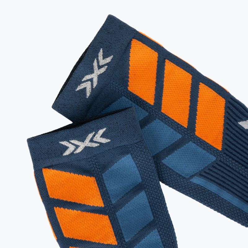 Skarpety X-Socks X-Country Perform Crew marine/orange 3
