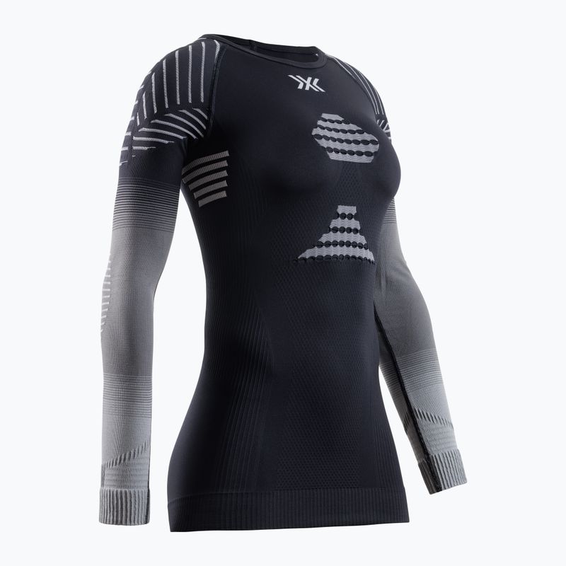 Bluza termoaktywna damska X-Bionic Invent Fx Shirt black/grey/light grey 2