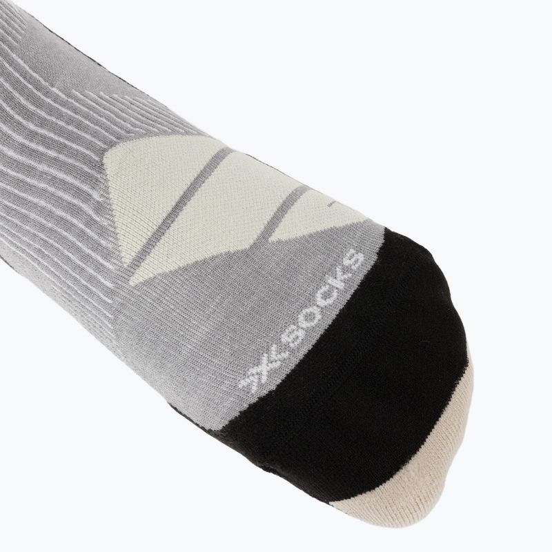 Skarpety narciarskie X-Socks Ski Perform Merino Otc seal grey/light sand 4